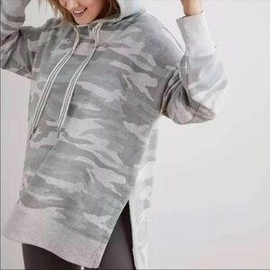 Grey Camouflage Women's Aerie Sweater